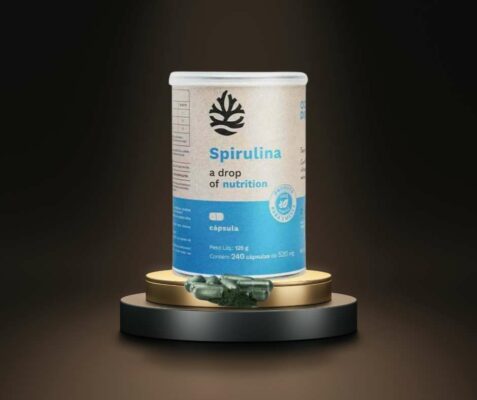 Spirulina em capsula